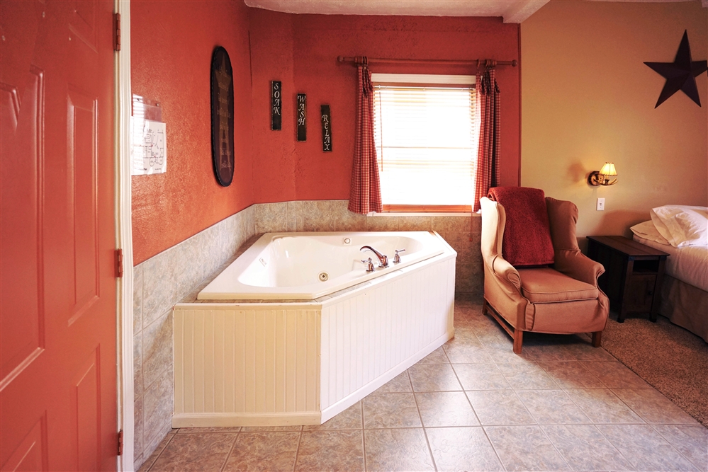 Deep Jacuzzi Soaking Tub