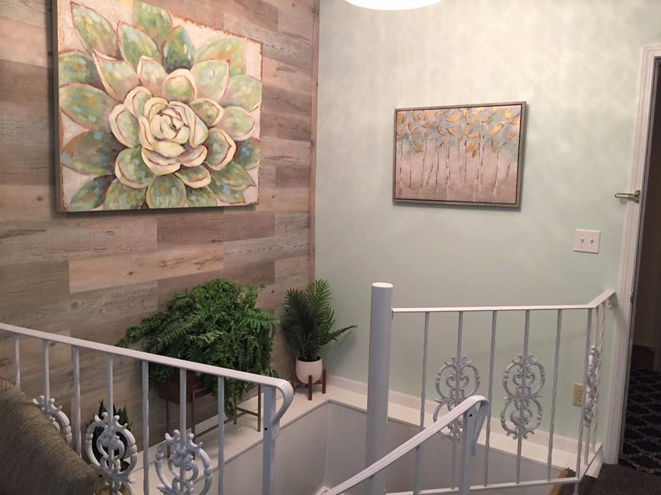 Spiral Staircase to Spa Room